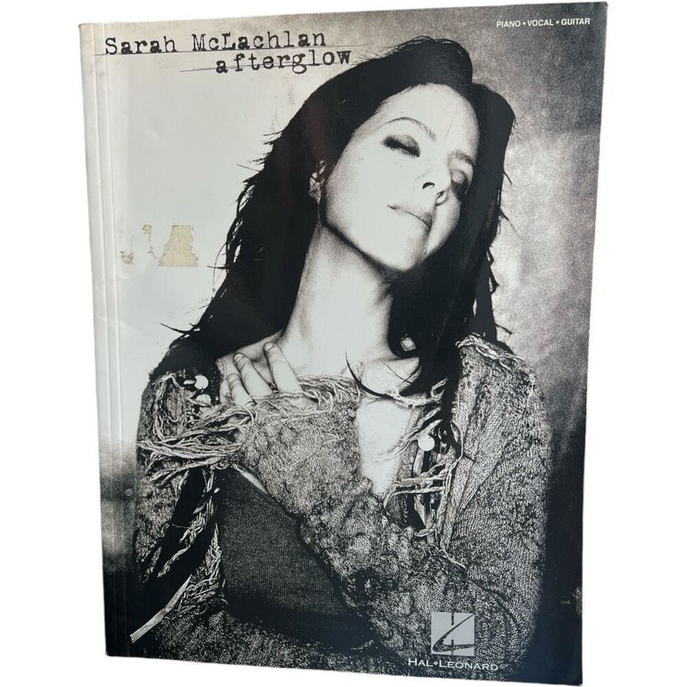Sarah McLauchlan Afterglow Collectors Piano Vocal Guitar Chords Sheet Music Book